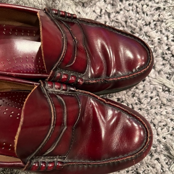 G H Bass & Co. Weejuns Men’s Leather Slip-on Penny Loafers Shoes Vintage main image 4